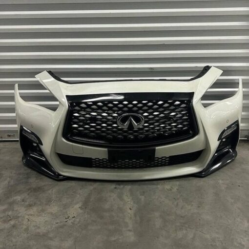 Infiniti q50 red sport bumper