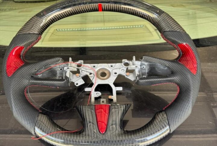 Infiniti Q50 Carbon Fiber LED Steering