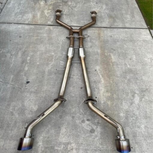 AAM competition 370z True dual catback exhaust