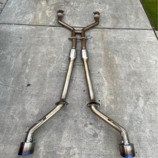 AAM competition 370z True dual catback exhaust
