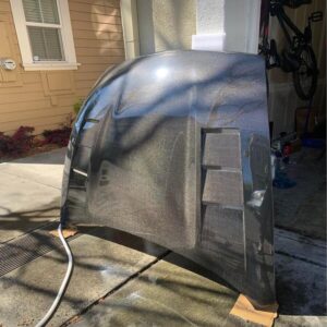 carbon fiber hood from Seibon.