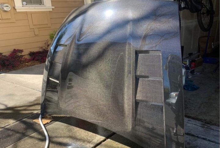 carbon fiber hood from Seibon.